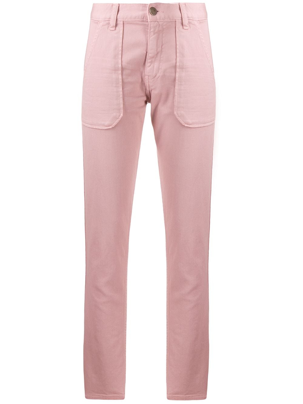 Ba&sh Csally Mid Rise Jeans In Pink