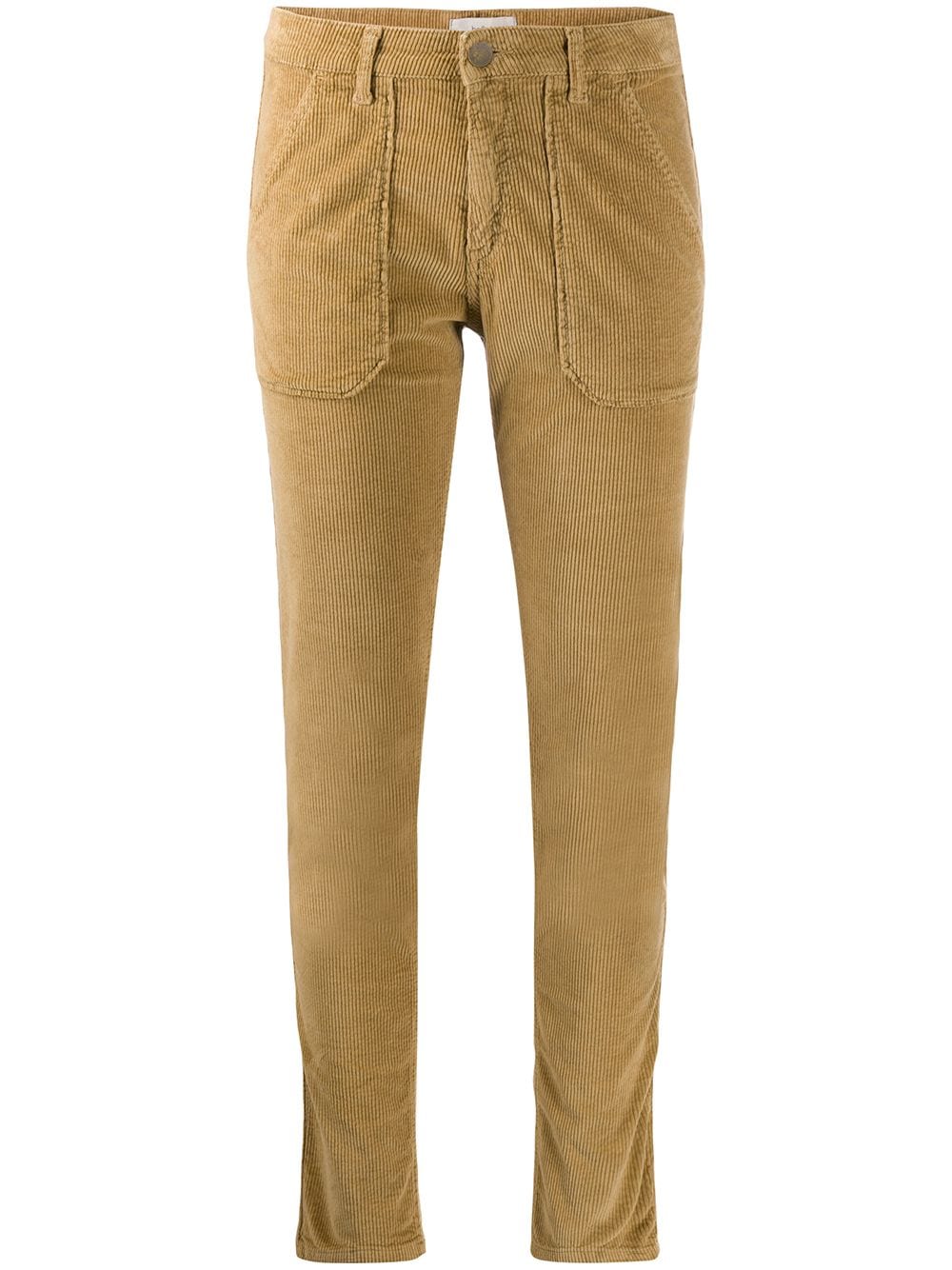 Ba&sh Corduroy Skinny Trousers In Neutrals