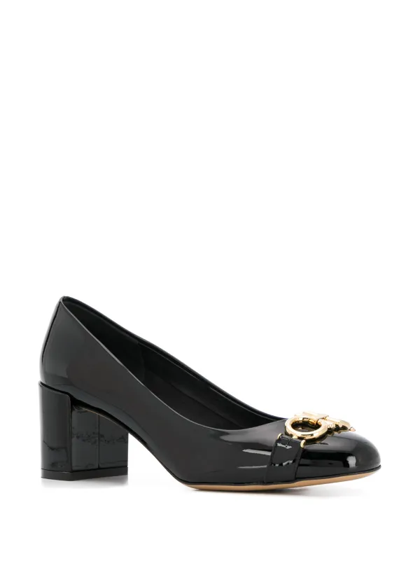 ferragamo black heels