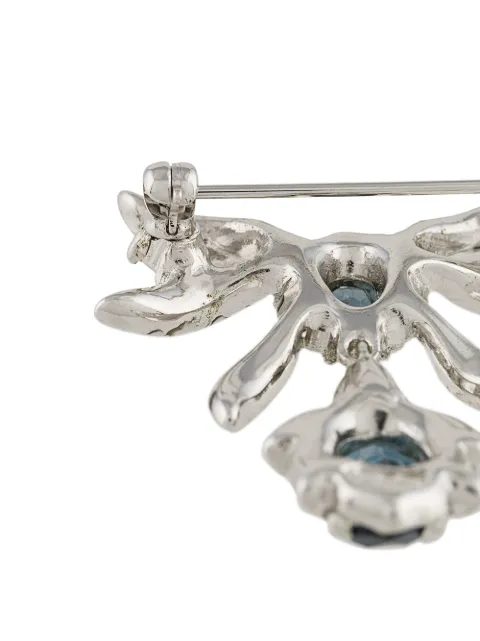 Pre-owned Susan Caplan Vintage 1960s Attwood & Sawyer Brooch In Silver