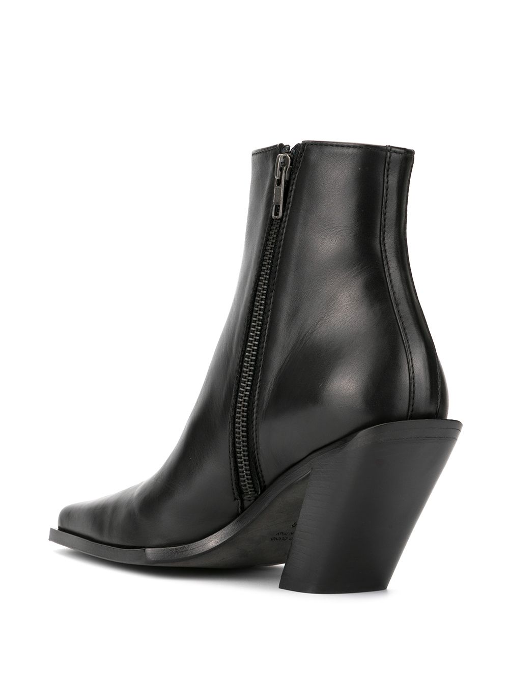 Ann Demeulemeester 100mm Pointy Western Ankle Boots - Farfetch