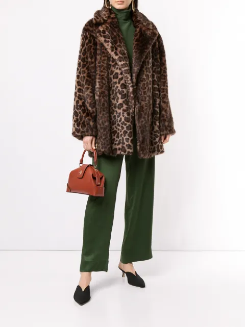BOUGUESSA CREPE STRAIGHT LEG TROUSERS