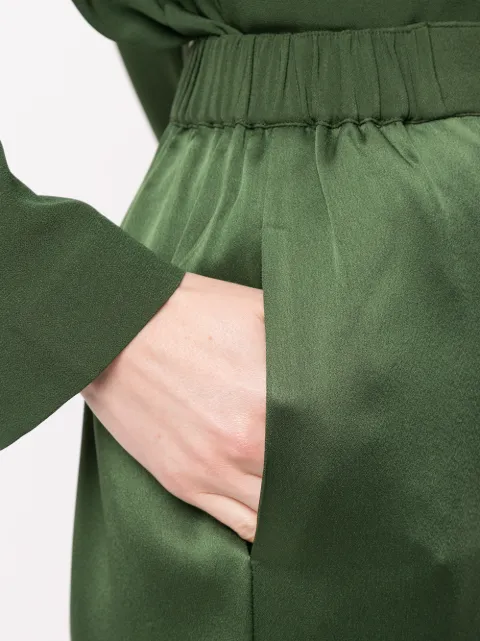 BOUGUESSA CREPE STRAIGHT LEG TROUSERS