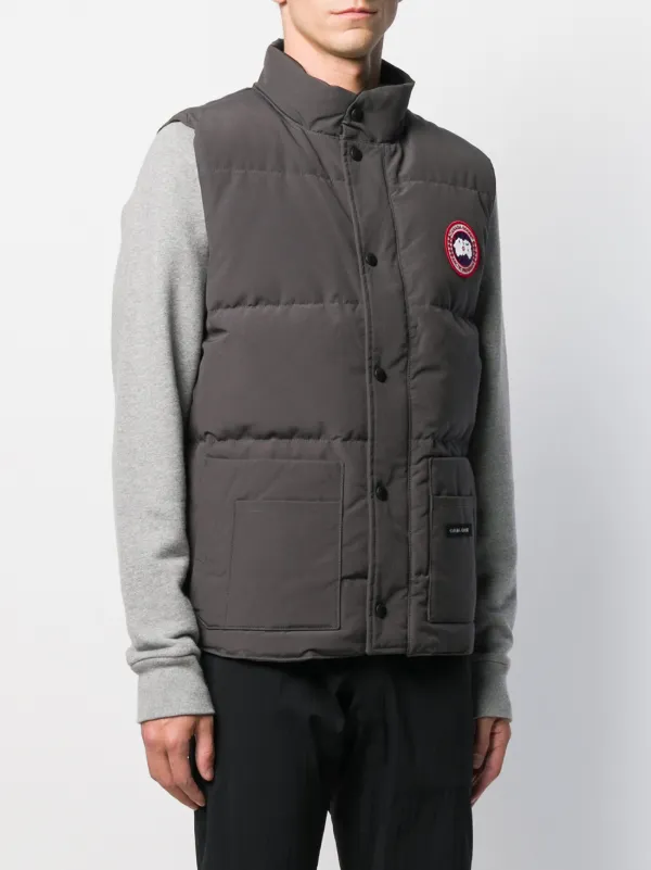 Canada goose vest with hot sale hood