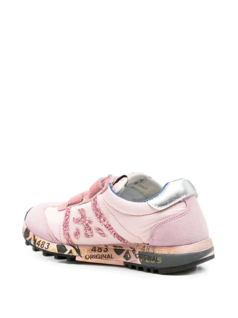 Premiata Kids Lucy low-top sneakers Roze