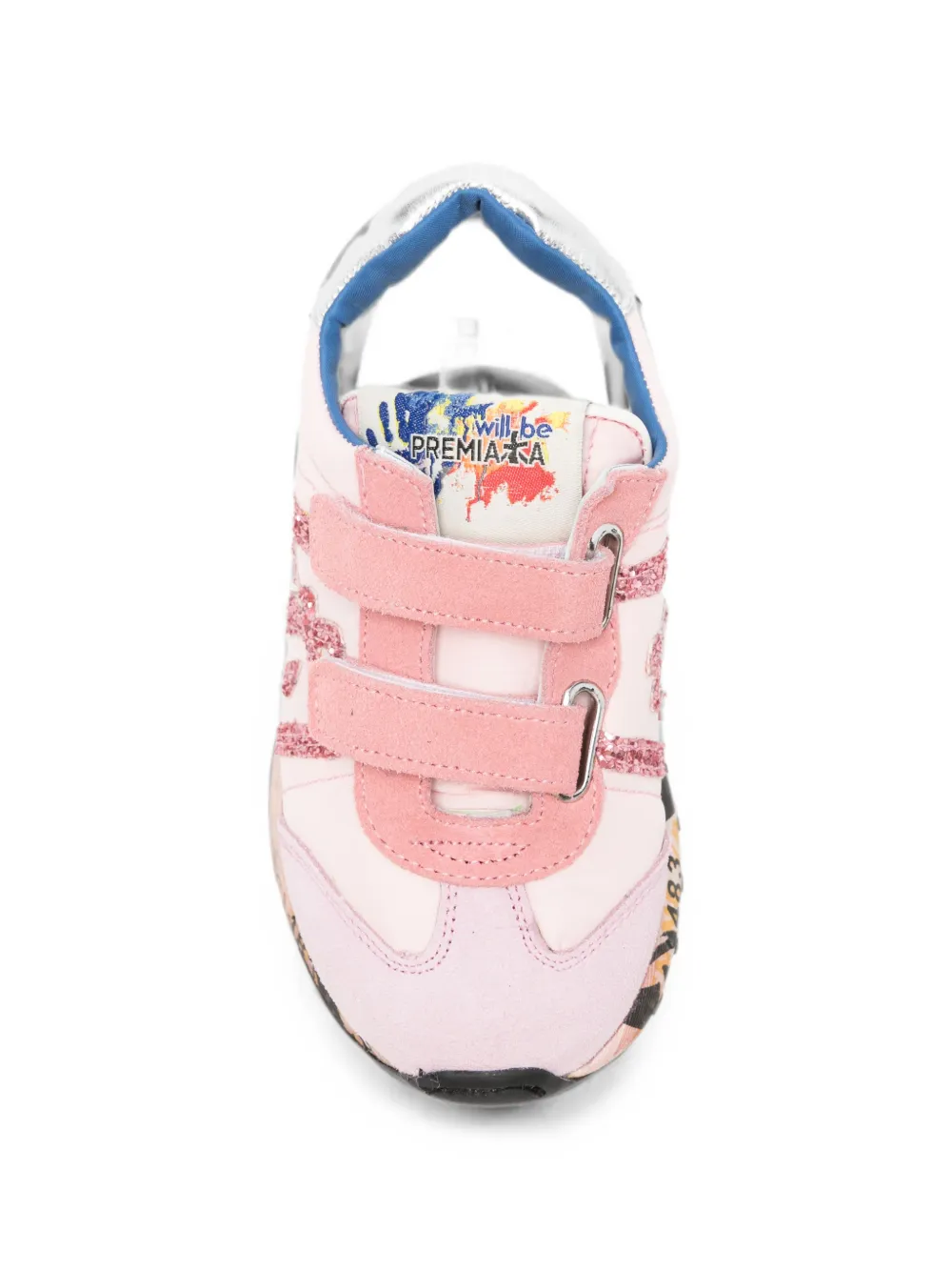 Premiata Kids Lucy low-top sneakers Roze