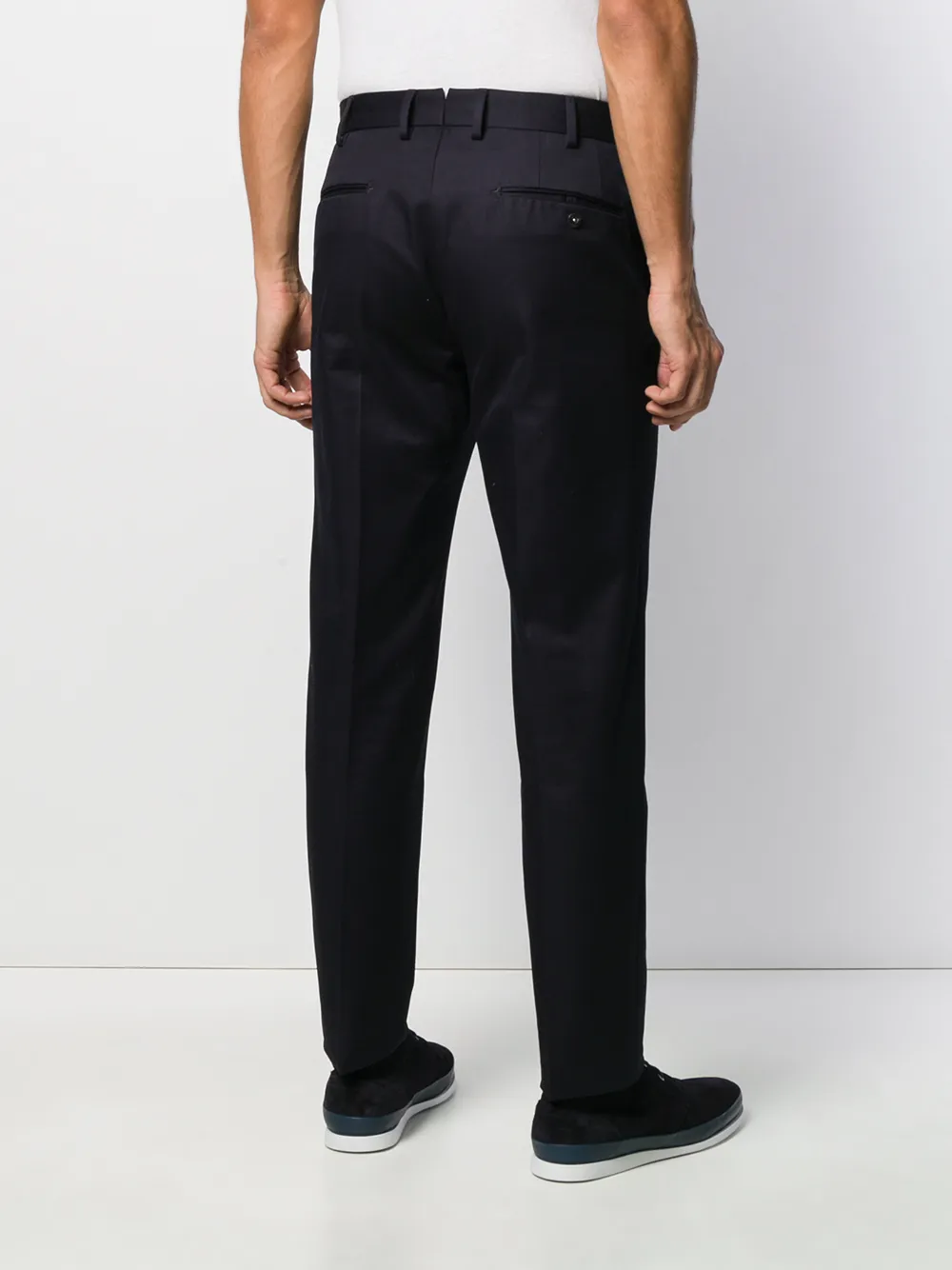 Incotex Straight chino Blauw