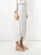 Framed Crispy midi skirt