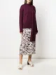 Nina Ricci wrap neck jumper