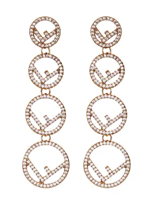 fendi drop earrings