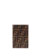 Image 1 of Fendi debossed FF passport wallet