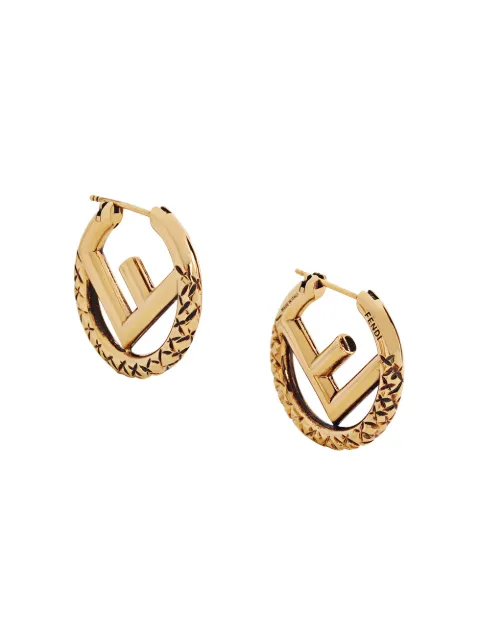 fendi small hoops