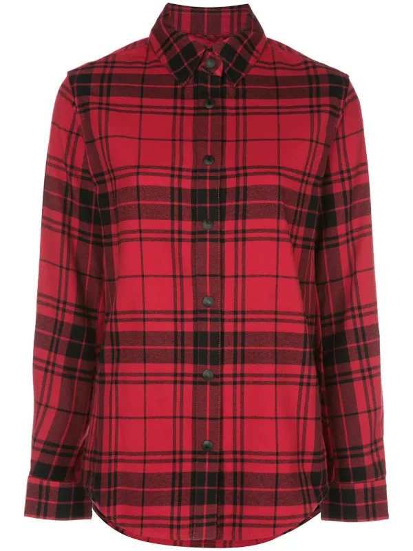 Aztech Mountain Loge Peak Shirt in Red