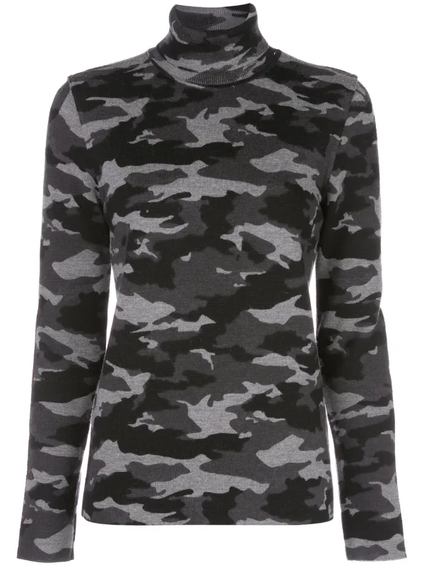 Aztech Mountain Matterhorn Turtle Neck Jumper in Grey