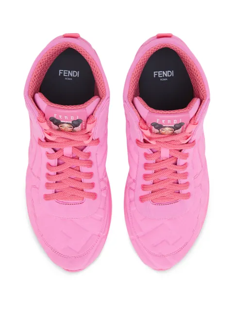 pink fendi sneakers