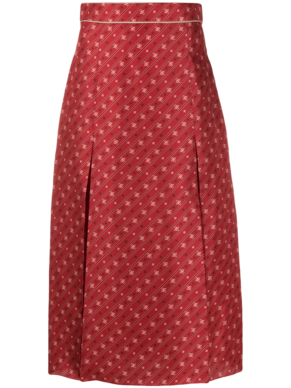Fendi Red Pleated Skirt 2025 | www.angloamericancentre.it