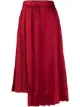 Image 1 of Fendi Karligraphy motif pleated skirt