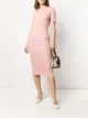 الصورة 2 من Fendi فستان منسوج بنقش FF