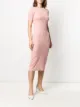 Fendi فستان منسوج بنقش FF