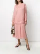 الصورة 2 من Fendi تنورة شبك بتصميم فلير وطيات