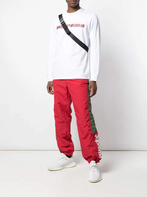 Supreme Chrome Logo Tee Red Best Sale 