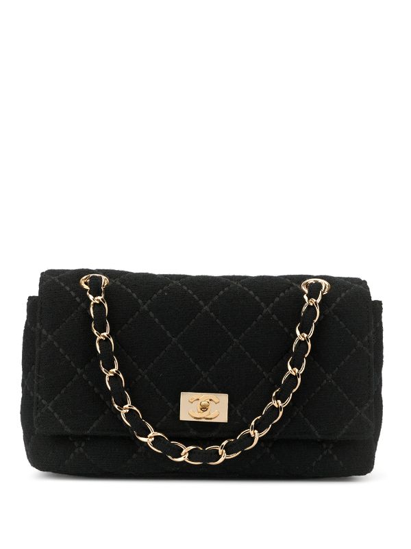 double chain handbag