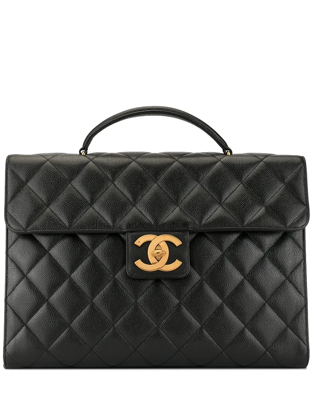 CHANEL Pre-Owned 1995 Aktentasche - Schwarz