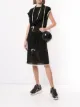 Image 2 of Chanel Pre-Owned draped neck drawstring dress