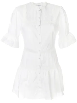 SIR. Maci Button Down Mini Dress - Farfetch