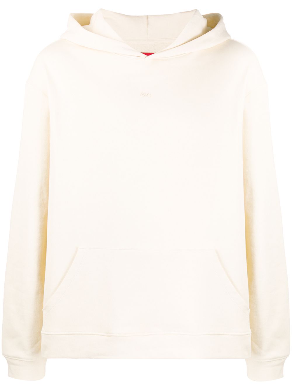 фото 424 plain relaxed-fit hoodie