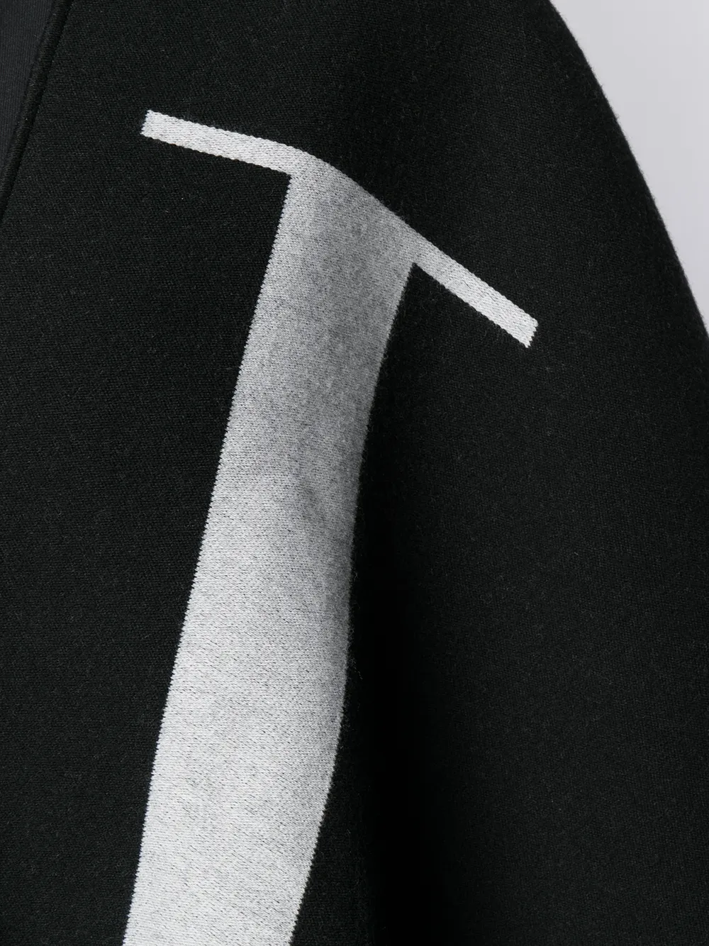 Valentino Garavani Cape met logoprint Zwart