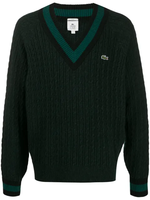 Lacoste Live Cable Knit | Farfetch.com