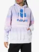 Isabel Marant Étoile Mansel tie dye logo jersey hoodie