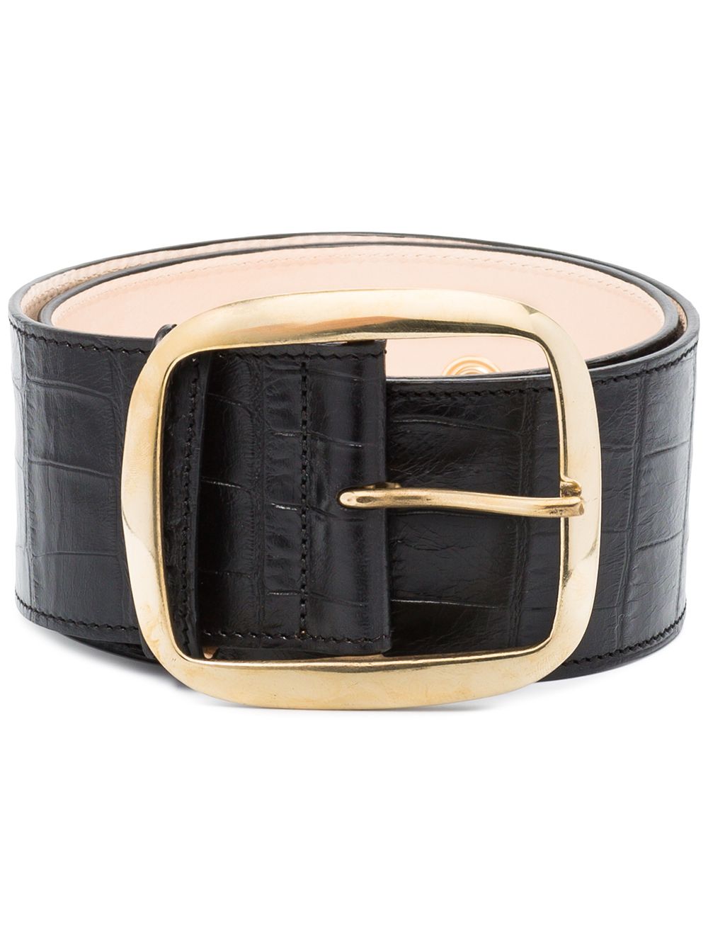 фото Black & brown black imogen leather belt