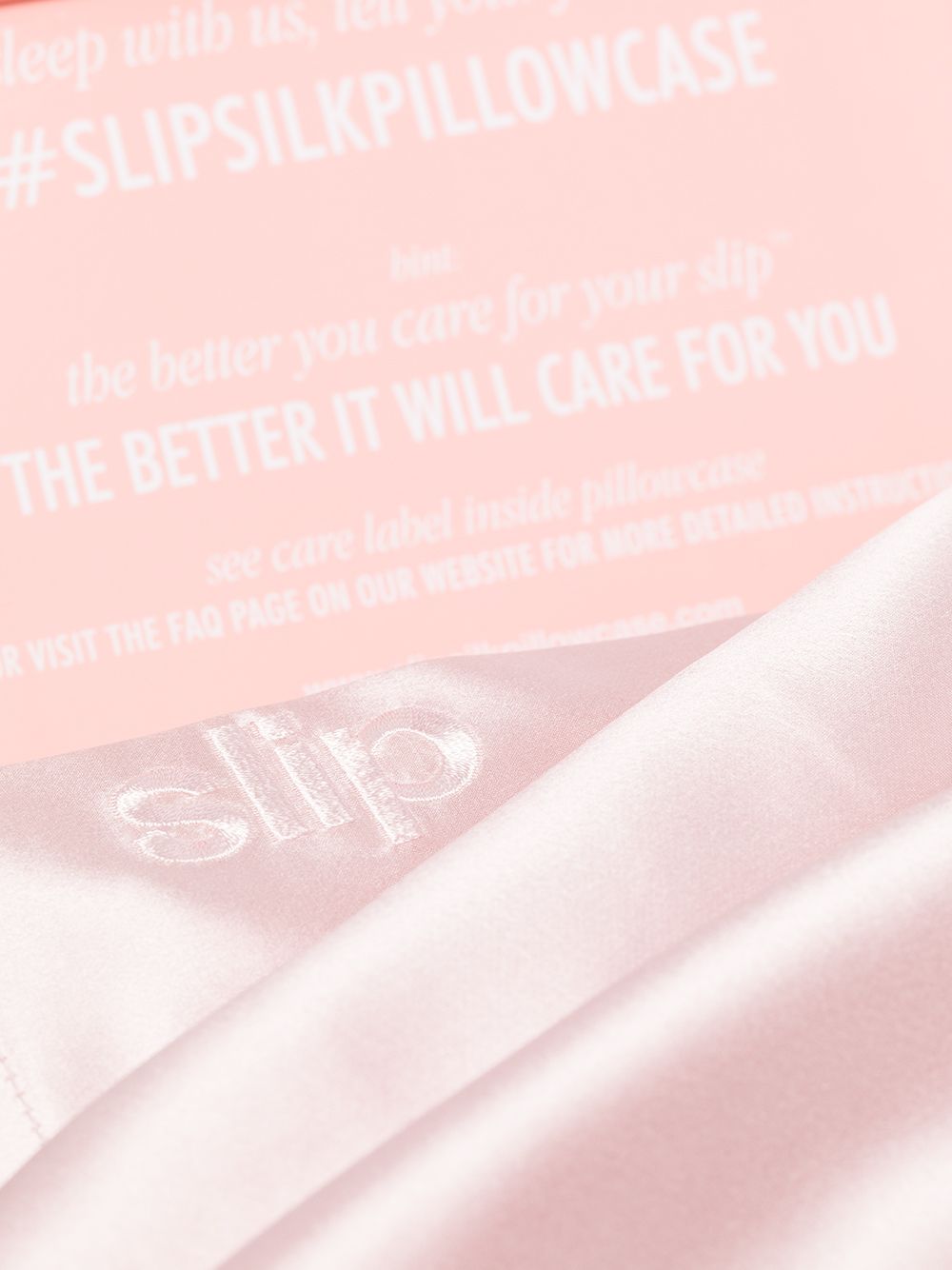 фото Slip silk pink queen envelope silk pillowcase