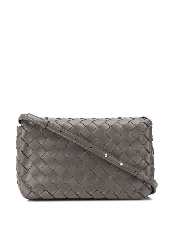 bottega veneta intrecciato shoulder bag