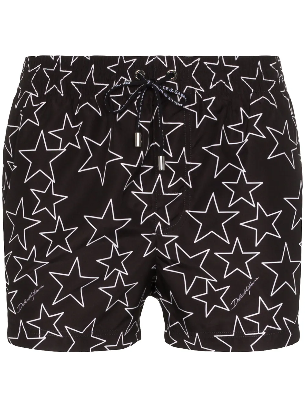 DOLCE & GABBANA STAR PRINT SWIM SHORTS