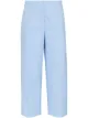Image 1 of Prada wide-leg cropped trousers