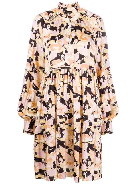 STINE GOYA STUFENKLEID MIT SCHWAN-PRINT