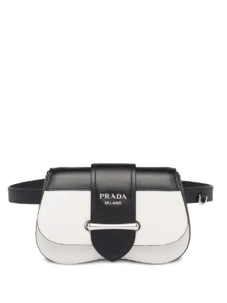 prada sidonie white