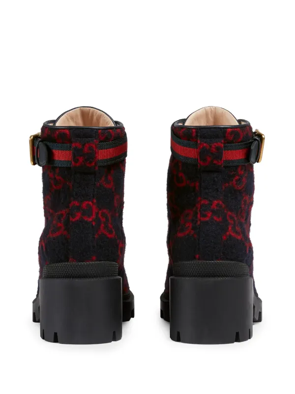 blue gucci boots