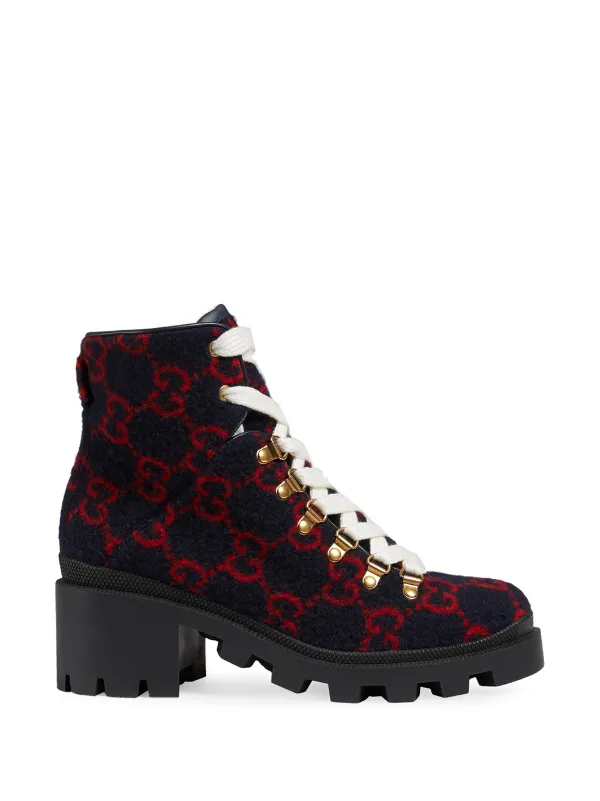 blue gucci boots