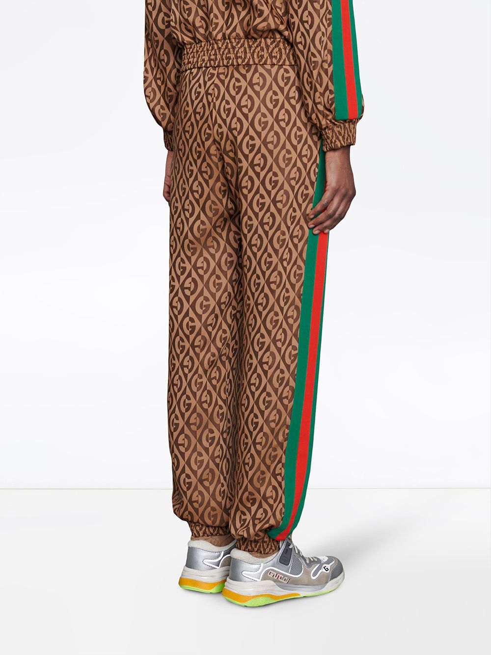 Gucci Monogram Print Track Pants - Farfetch