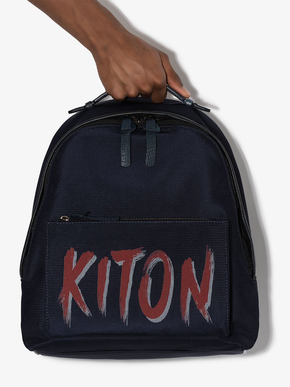 фото Kiton рюкзак с логотипом