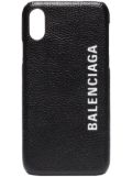 Balenciaga Cash iPhone X case - Black