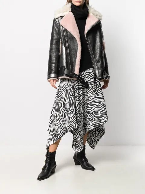 COACH SHEARLING-JACKE IM OVERSIZED-LOOK
