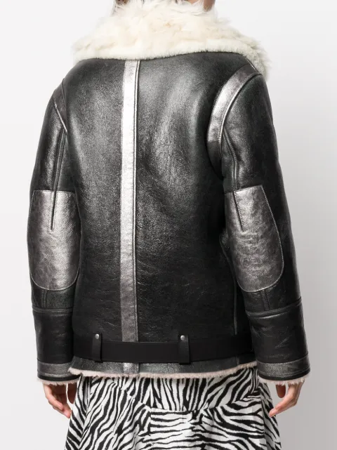 COACH SHEARLING-JACKE IM OVERSIZED-LOOK