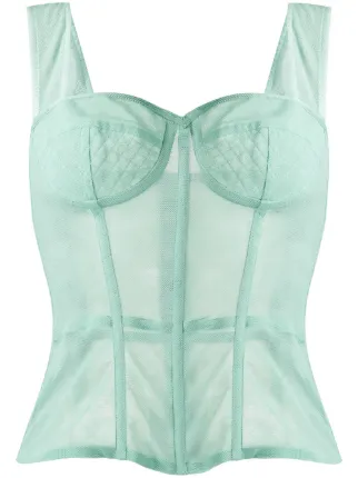 dolce & gabbana bustier top