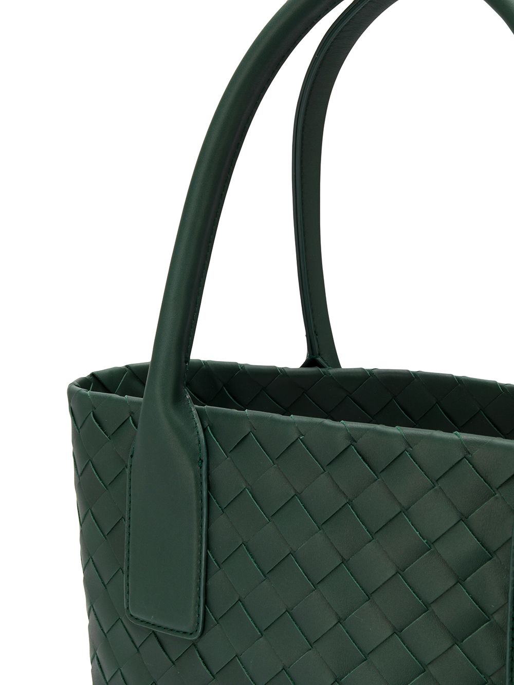 фото Bottega veneta сумка-тоут с плетением intrecciato