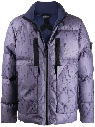 Stone Island Quilted Puffer Jacket Farfetch